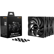 Купить Вентилятор be quiet! PURE WINGS 3 120mm PWM high-speed 3-Pack (BL140) - фото 3