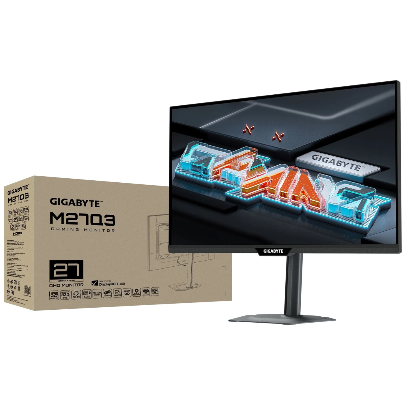 Купить Монитор 27" Gigabyte M27Q3 Gaming Monitor - фото 7