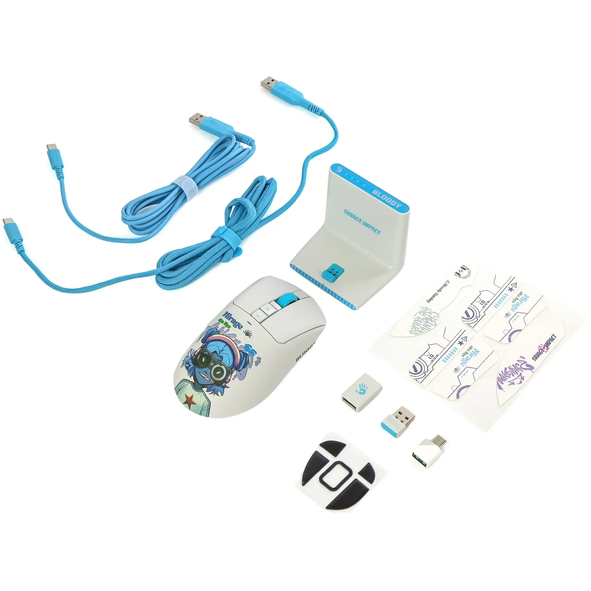 Купить Мышь A4Tech Bloody R73 Ultra Duo (Nyx Mirage) - фото 10