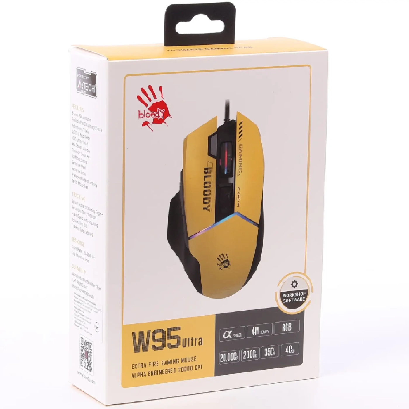 Купити Мишка A4Tech Bloody W95 Ultra (Sports Lime) - фото 8