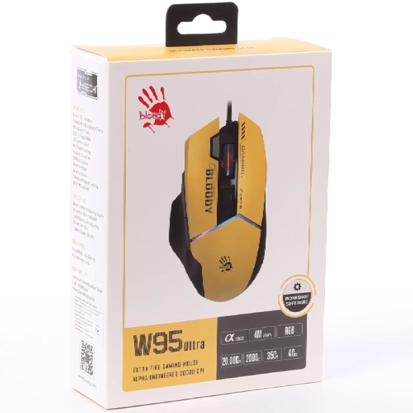 Купити Мишка A4Tech Bloody W95 Ultra (Sports Lime) - фото 8