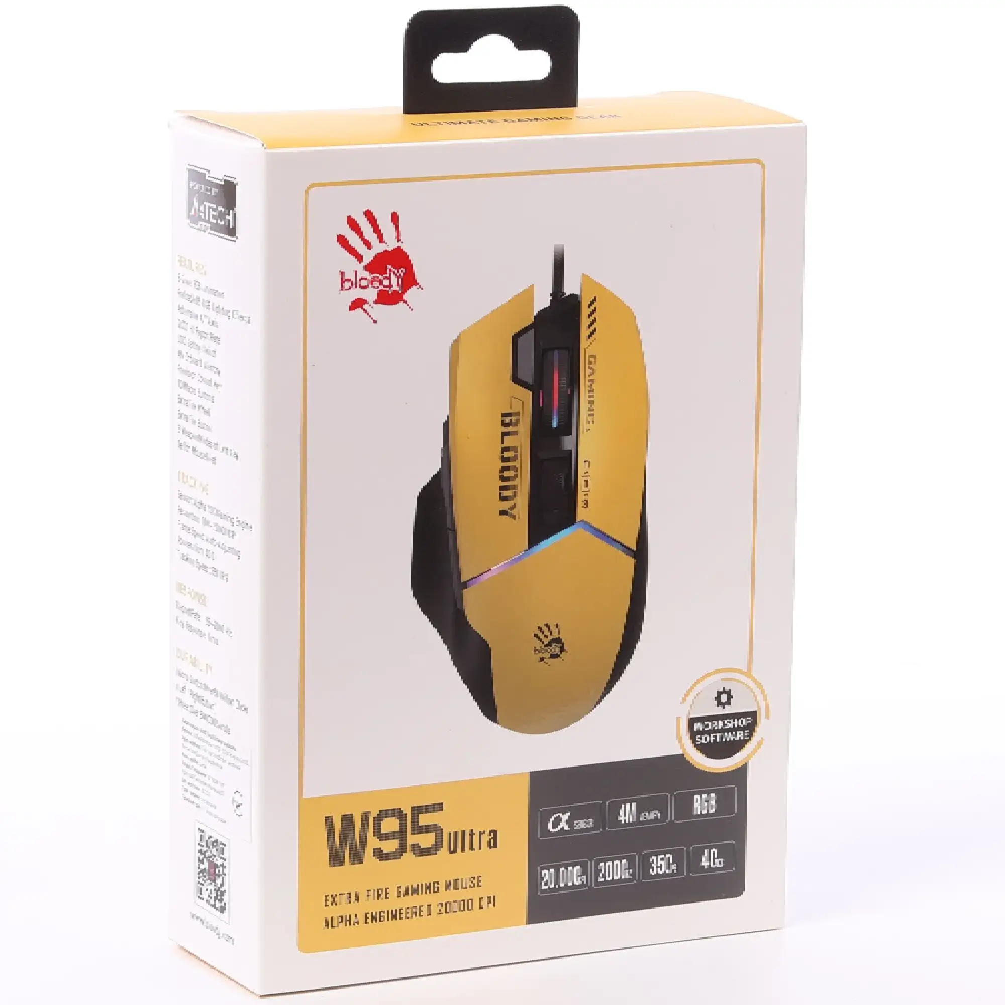 Купити Мишка A4Tech Bloody W95 Ultra (Sports Lime) - фото 8