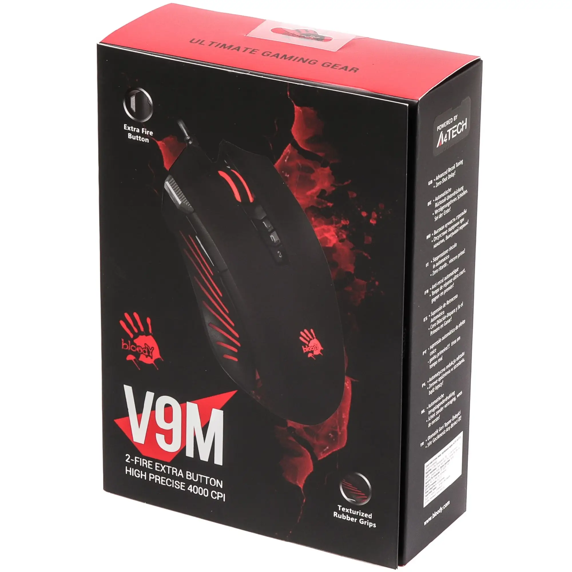 Купити Мишка A4Tech Bloody V9M Bloody (Black) - фото 4