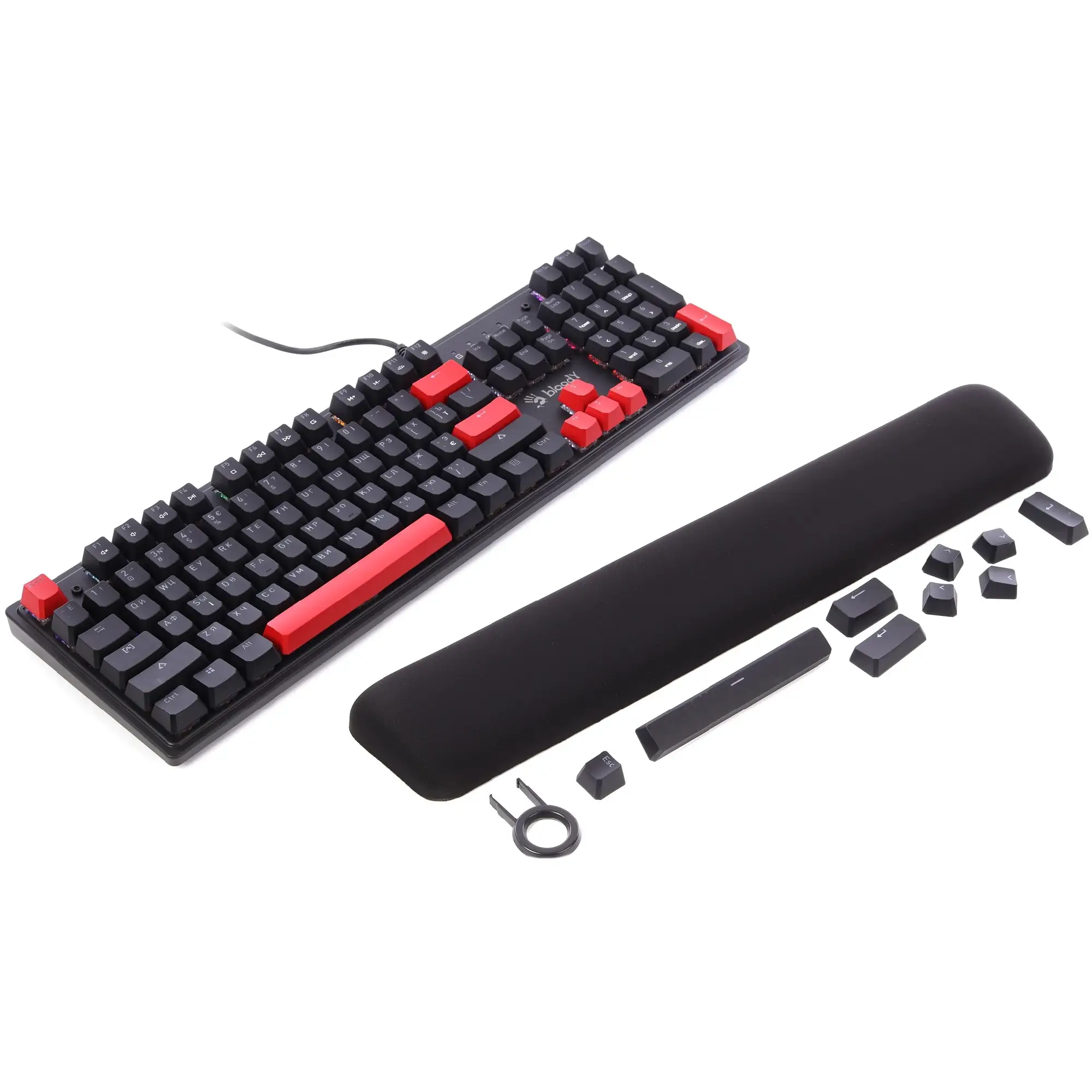 Купить Клавиатура A4Tech Bloody S525N (Fire Black) - фото 5