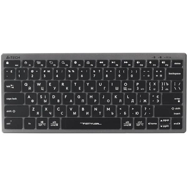 Купити Клавіатура A4Tech FX61 USB (Grey) - фото 1