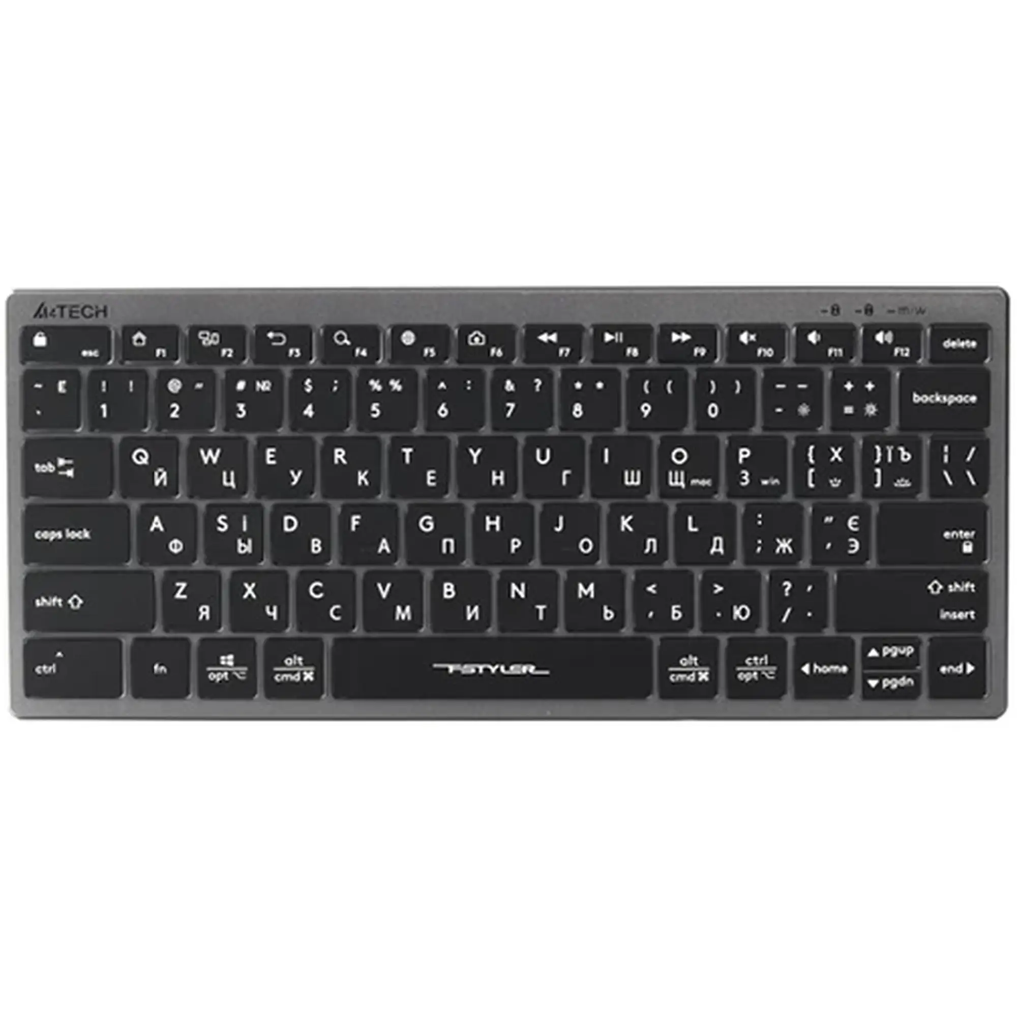 Купити Клавіатура A4Tech FX61 USB (Grey) - фото 1