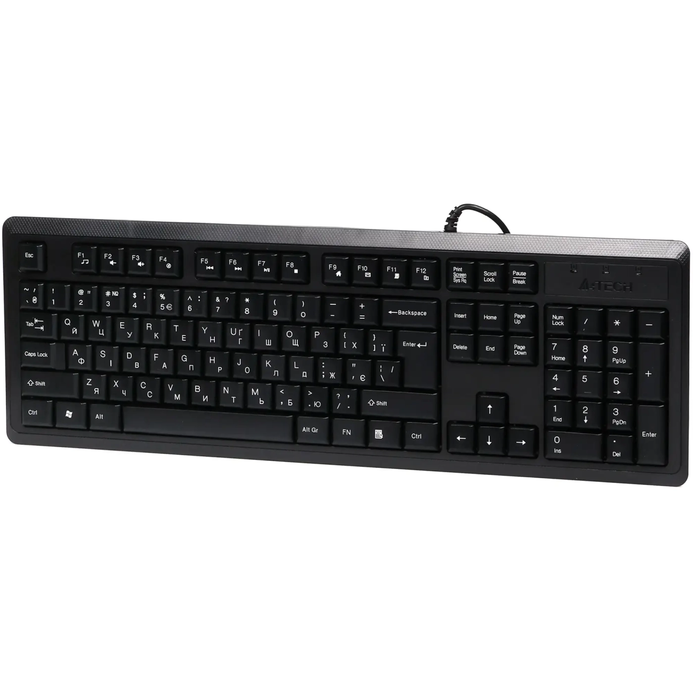 Купити Клавіатура A4Tech KR-92 Black - фото 2