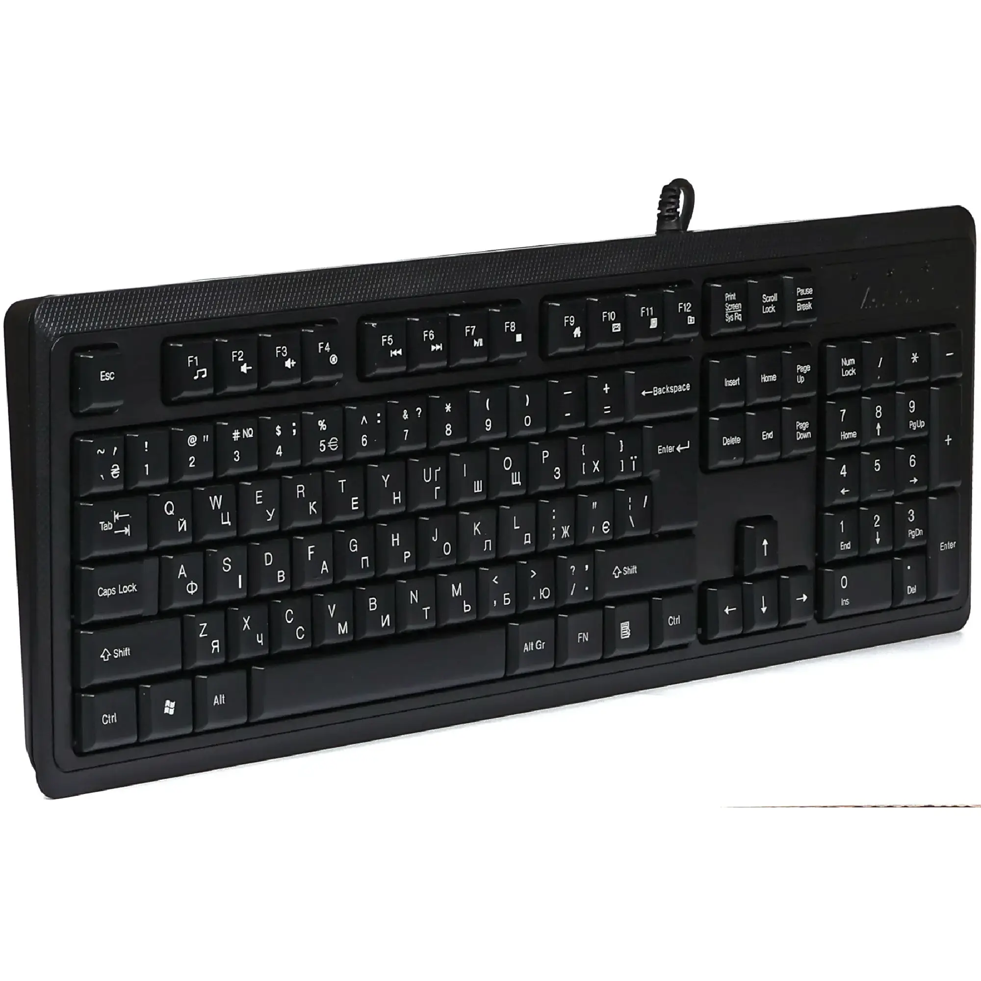 Купити Клавіатура A4Tech KR-92 Black - фото 3