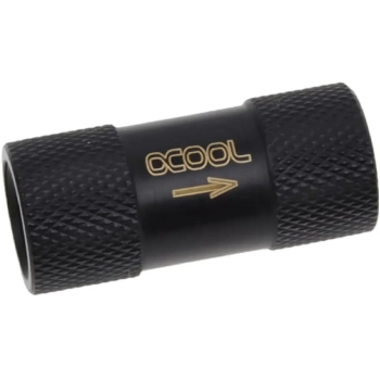 Купити Фітинг Alphacool Check Valve G1/4 IG - Deep Black (29046) - фото 1