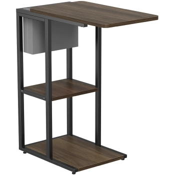 Купити Приставний столик Officepro SD175DW Dark Wood Black - фото 1