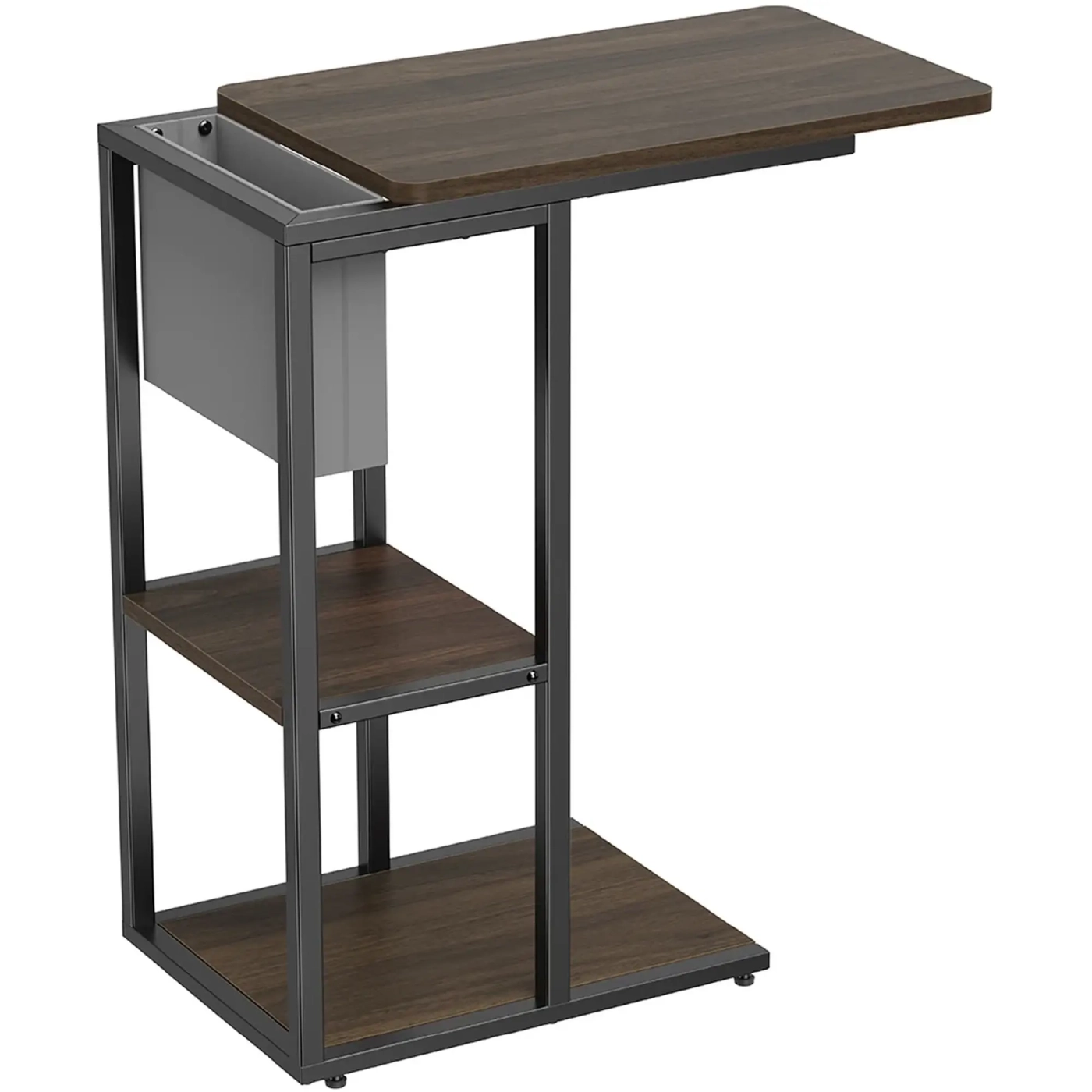 Купити Приставний столик Officepro SD175DW Dark Wood Black - фото 2