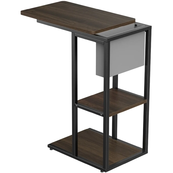 Купити Приставний столик Officepro SD175DW Dark Wood Black - фото 3