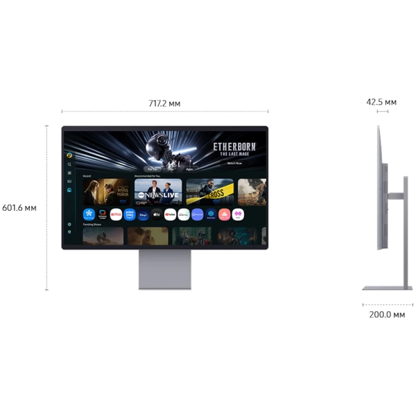 Купити Монітор 32" Samsung Smart M9 OLED M90SF (LS32FM902SIXUA) - фото 15