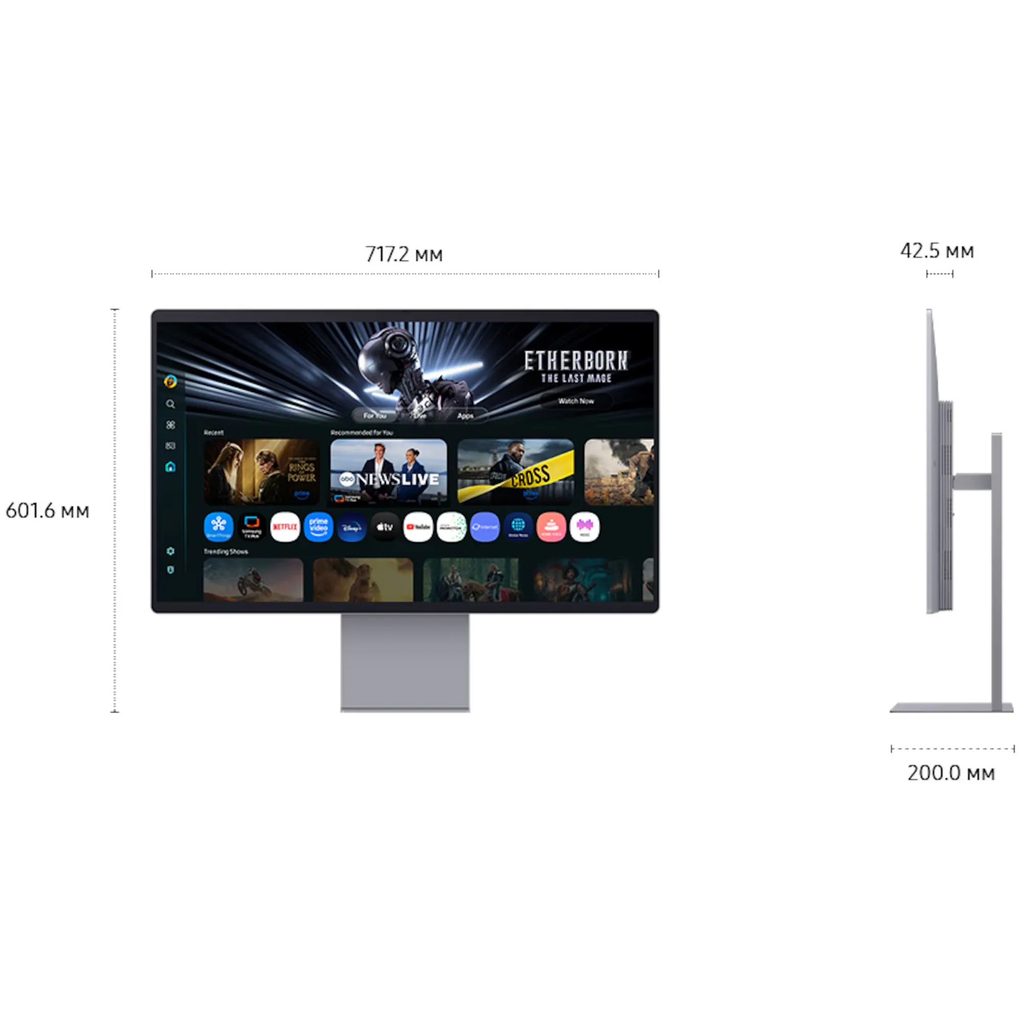 Купити Монітор 32" Samsung Smart M9 OLED M90SF (LS32FM902SIXUA) - фото 15