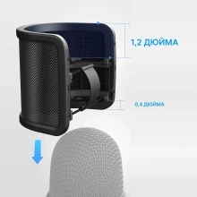 Купить Поп-фильтр Fifine U1 Black - фото 5