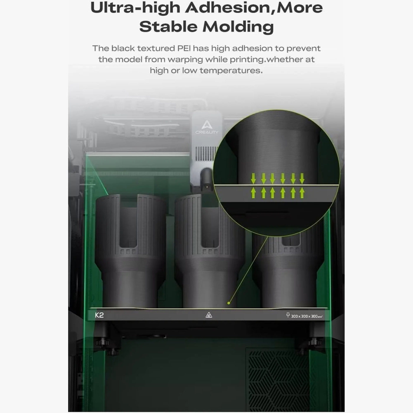 Купити Накладка для платформи CREALITY з PEI покриттям для 3D принтера K2 (4004090164) - фото 7