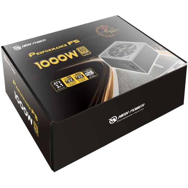 Купити Блок живлення HighPower Performance FS 1000W 80+ Gold (HP1-S21000GD-F12S) - фото 3