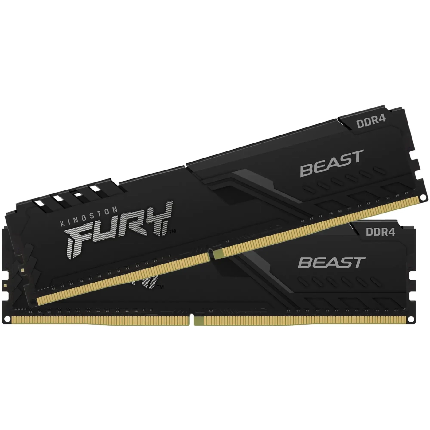 Купити Модуль пам'яті Kingston FURY Beast DDR4-3200 16GB KIT (2x8GB) (KF432C16BBK2/16WP) - фото 2