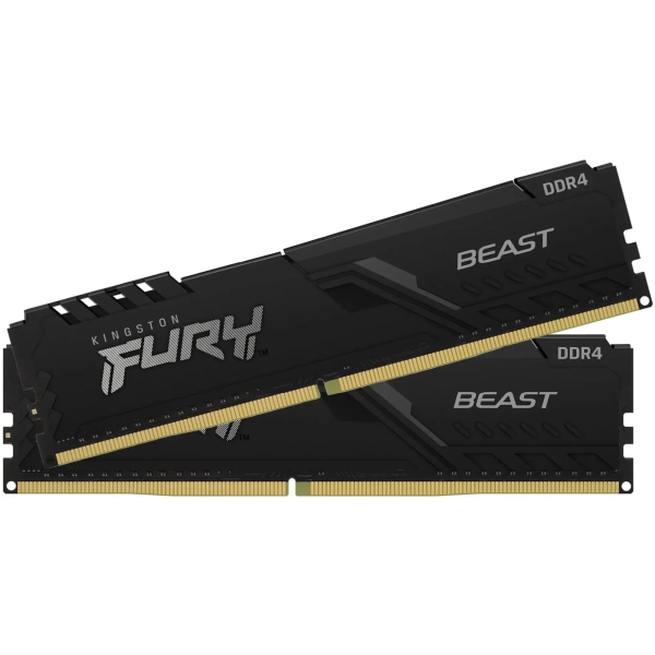 Купити Модуль пам'яті Kingston FURY Beast DDR4-3200 16GB KIT (2x8GB) (KF432C16BBK2/16WP) - фото 2