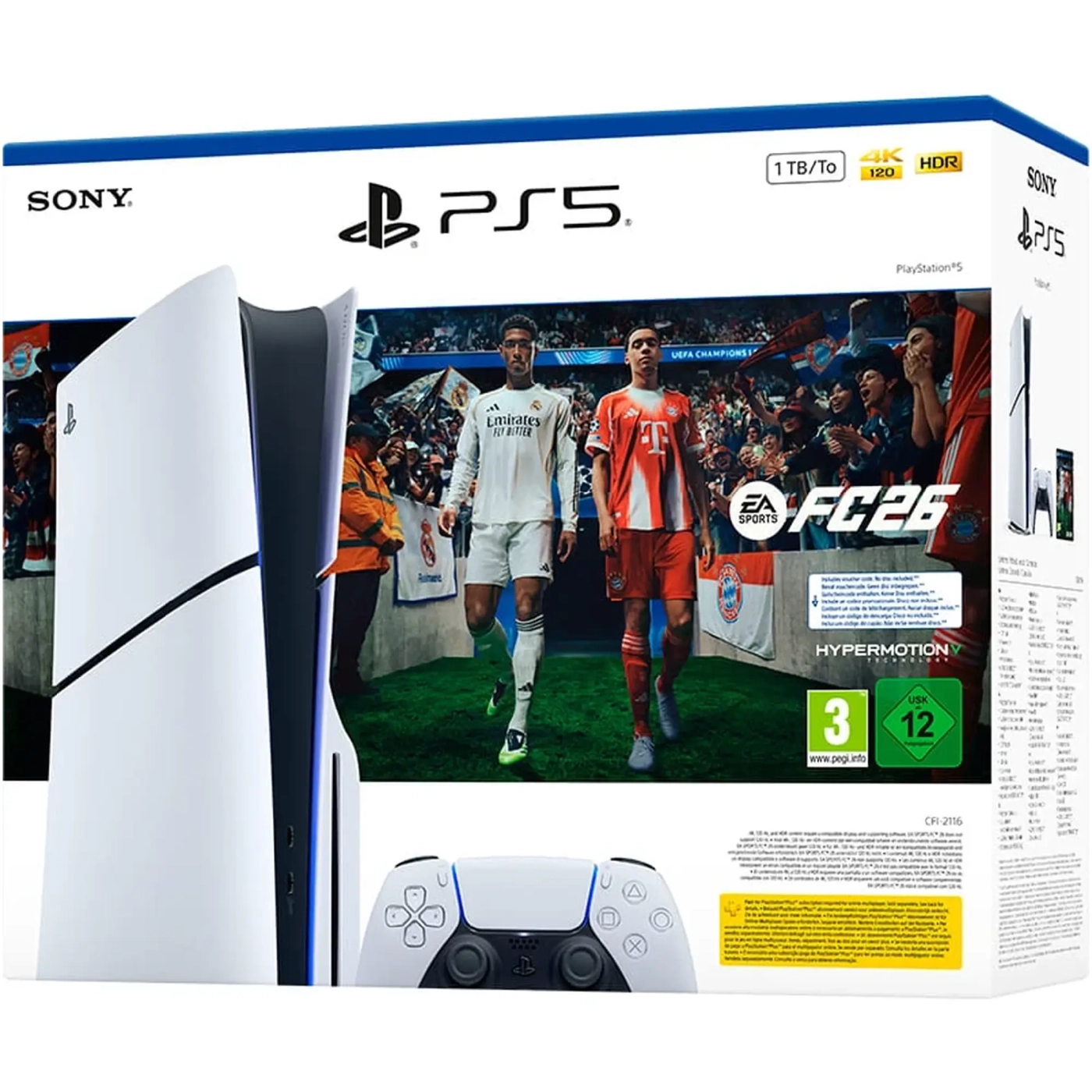 Купить Игровая приставка Sony PlayStation 5 Slim Blu-Ray EA SPORTS FC 26 (1000049854) - фото 3