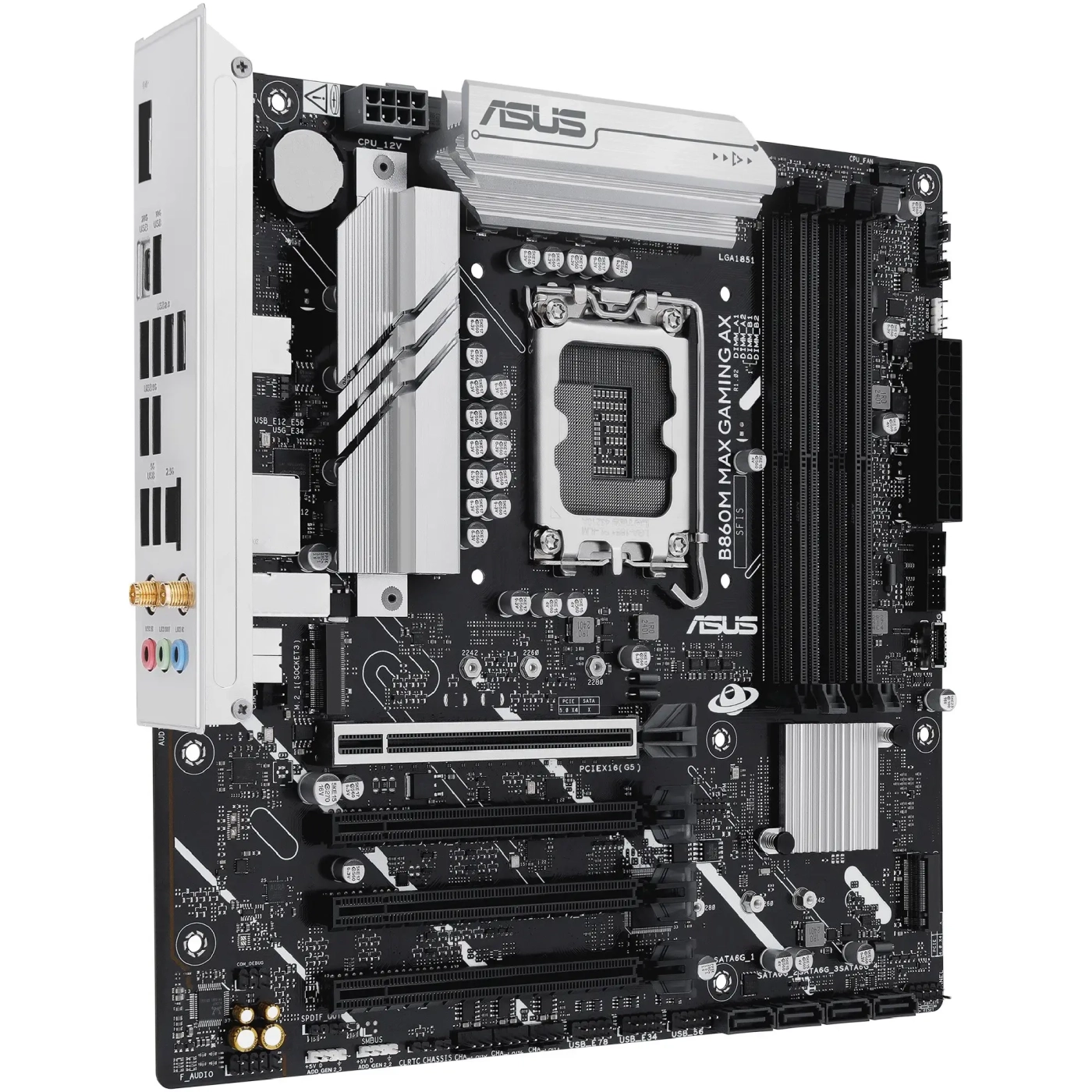 Купити Материнська плата ASUS B860M MAX GAMING AX - фото 1
