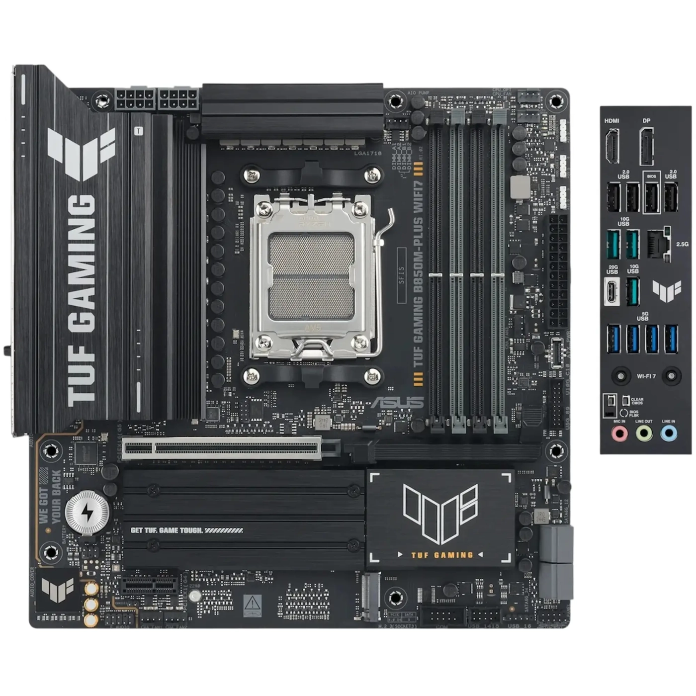 Купити Материнська плата ASUS TUF GAMING B850M-PLUS WIFI7 - фото 1