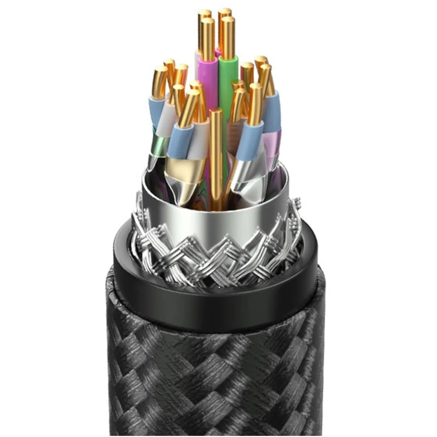 Купити Кабель Vention DP-DP v2.1 2m Black (HGABH) - фото 2