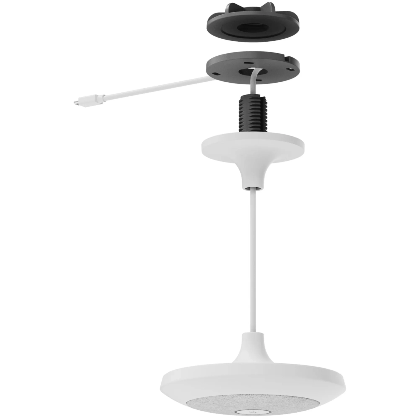 Купить Крепление на потолок Logitech Mic Pod Pendant Mount White (952-000123) - фото 5