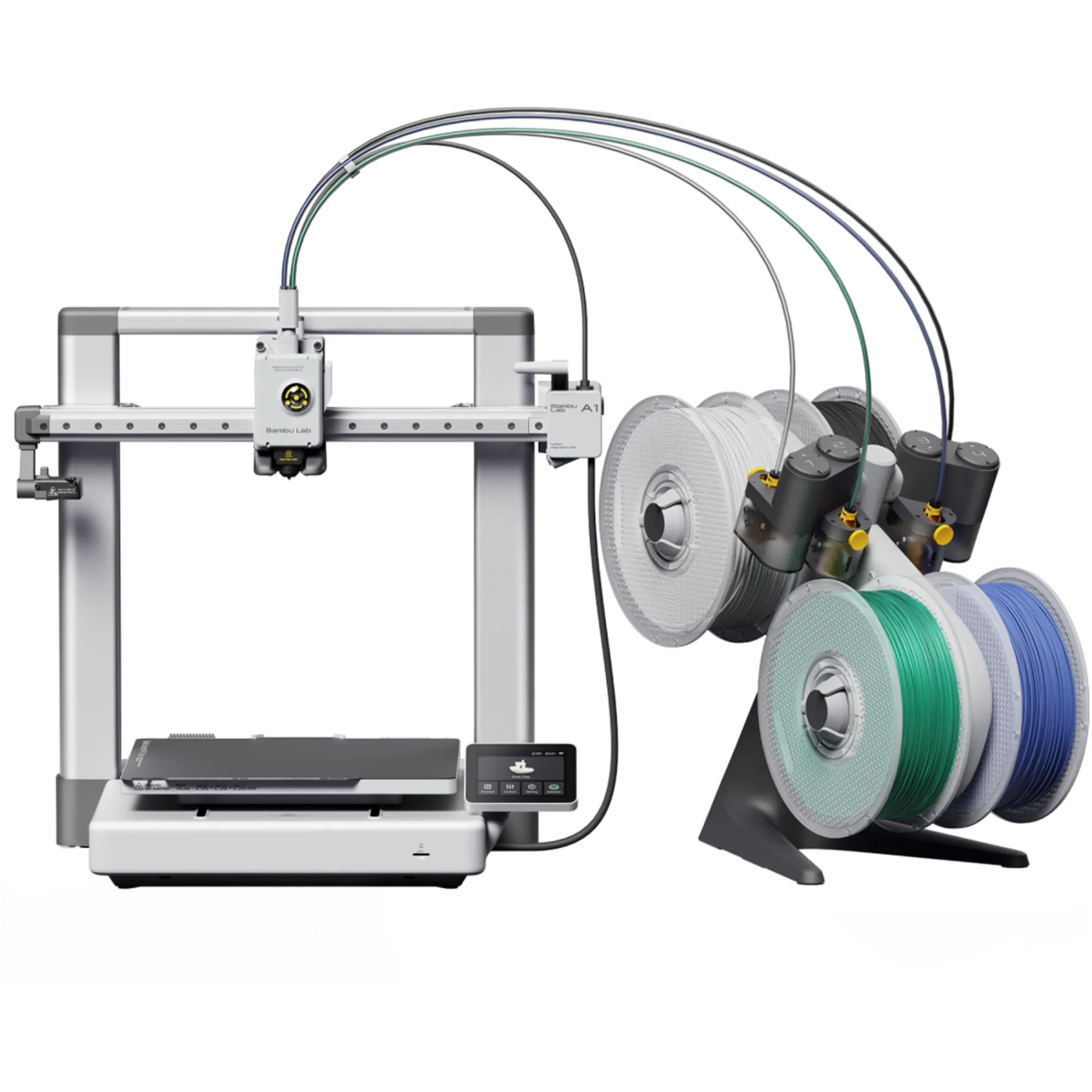 Купить 3D принтер Bambu Lab A1 Combo (PF002-A+SA005-EU2) - фото 1