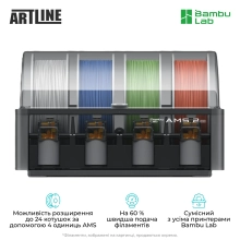 Купить 3D принтер Bambu Lab H2S AMS Combo (PF003-S+SA007-EU) - фото 9