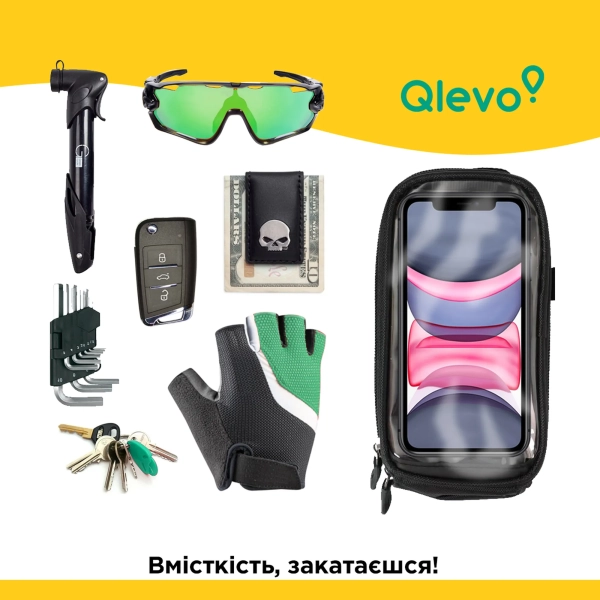 Купить Сумка для велосипеда ArmorStandart Qlevo Black (ARM58956) - фото 5