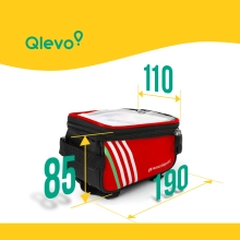 Купить Сумка для велосипеда ArmorStandart Qlevo Red (ARM58958) - фото 6