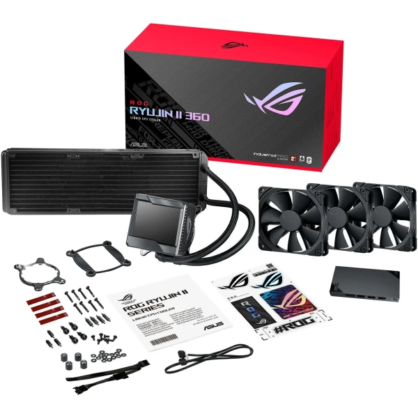 Купить Система водяного охлаждения ASUS ROG RYUJIN II 360 (90RC00B0-M0UAY0) - фото 6