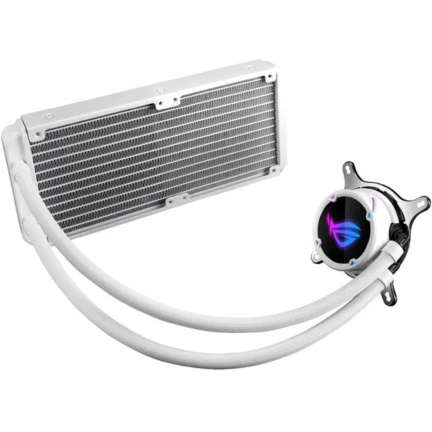 Купить Система водяного охлаждения ASUS ROG STRIX LC 240 RGB White (ROG-STRIX-LC-240-RGB-WE w/o FAN) - фото 1