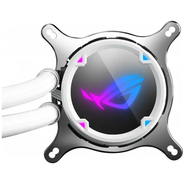 Купить Система водяного охлаждения ASUS ROG STRIX LC 240 RGB White (ROG-STRIX-LC-240-RGB-WE w/o FAN) - фото 4