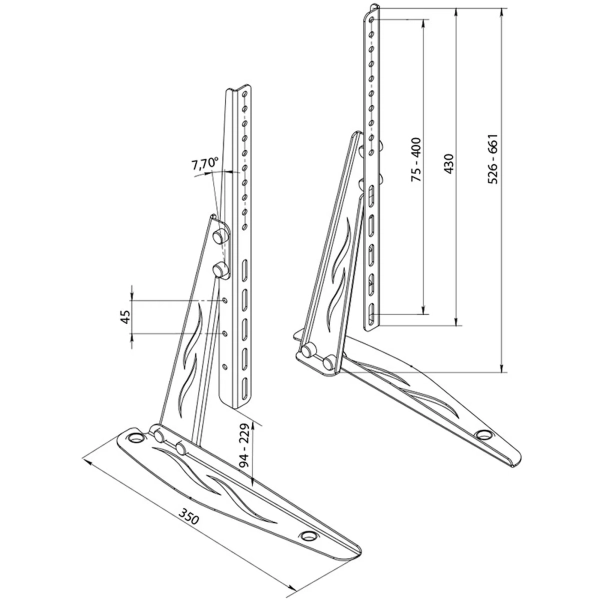 Купити Кронштейн KSL SF-01 - фото 4