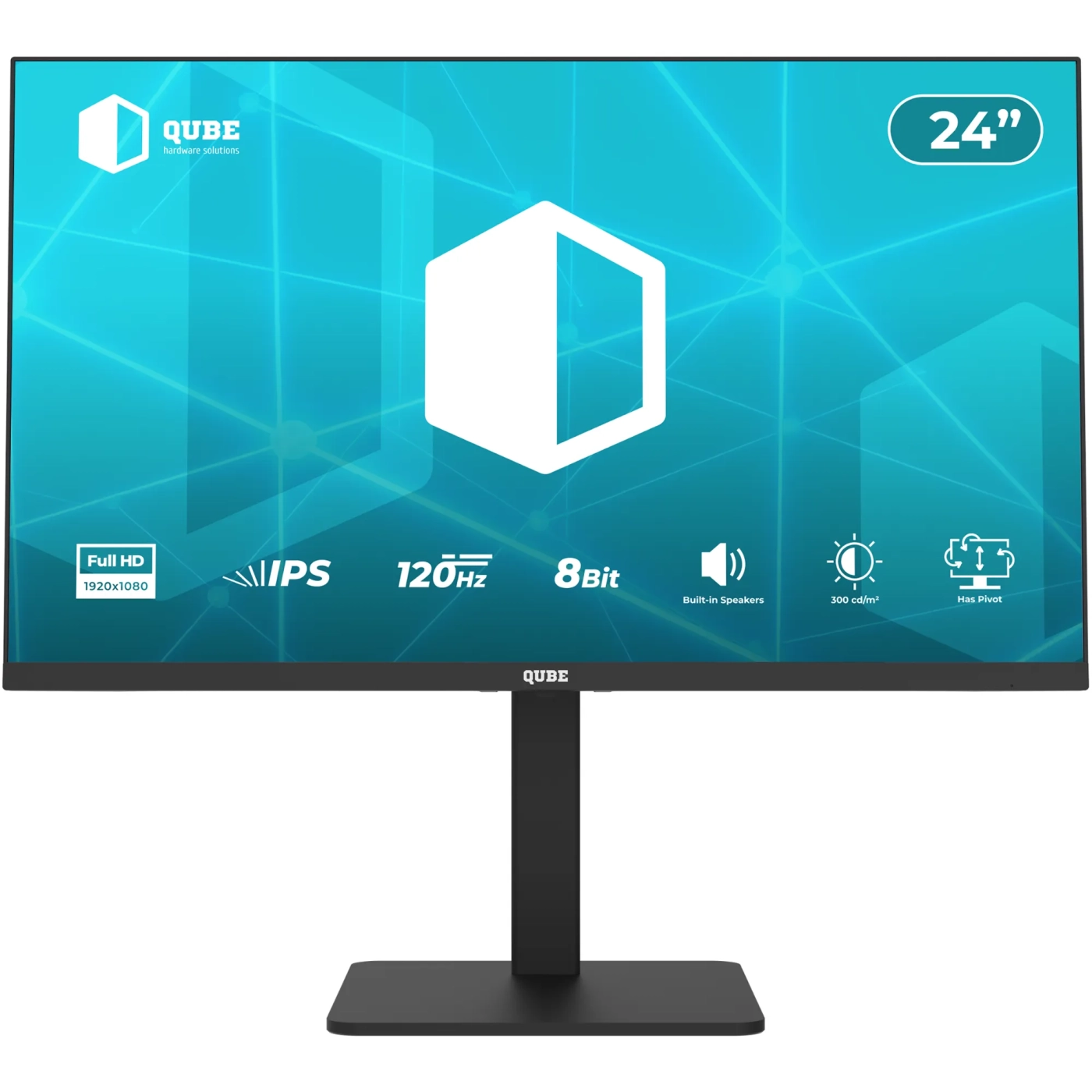Купити Монітор 23.8" Qube B24F120HS - фото 1
