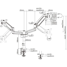 Купити Кріплення для монітора OfficePro MA722B - фото 13