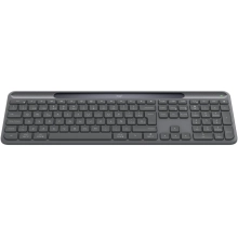 Купити Клавіатура Logitech Slim Solar+ for Business Wireless/Bluetooth Graphite (920-013779) - фото 4