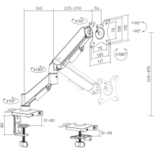 Купити Кріплення для монітора OfficePro MA431B - фото 6