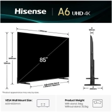 Купити Телевізор Hisense 85A6Q - фото 3