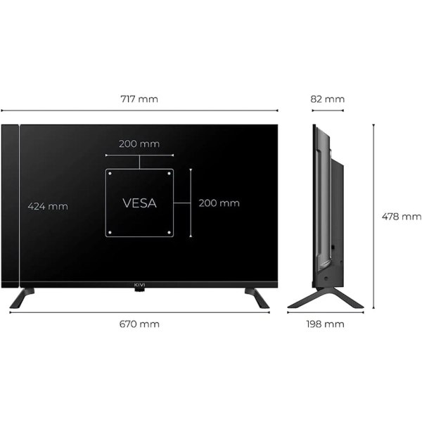 Купити Телевізор Kivi 32H800KB - фото 5
