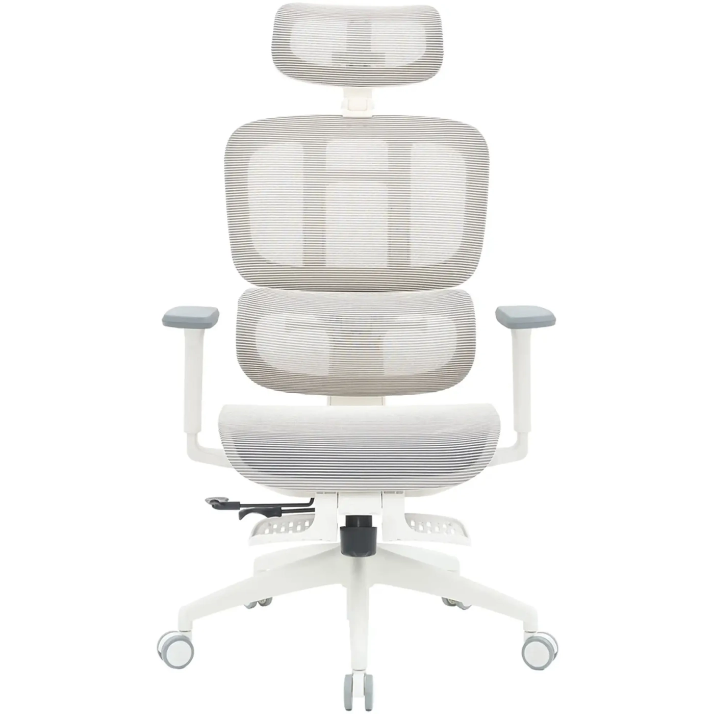 Купить Кресло офисное Officepro Skyline Footrest OC750-W-LG-LG White/Light Gray - фото 1