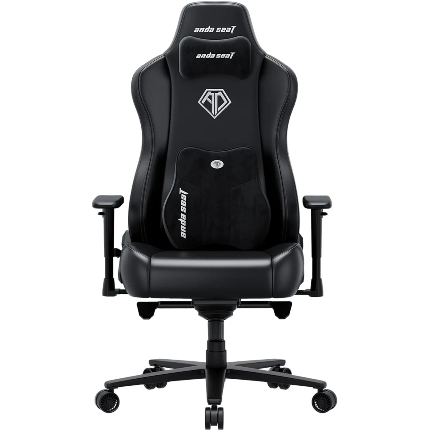 Купить Кресло для геймеров Anda Seat Kaiser 3E XL Black PVC (AD23YC-XL-08-B-PV/C-B04) - фото 1