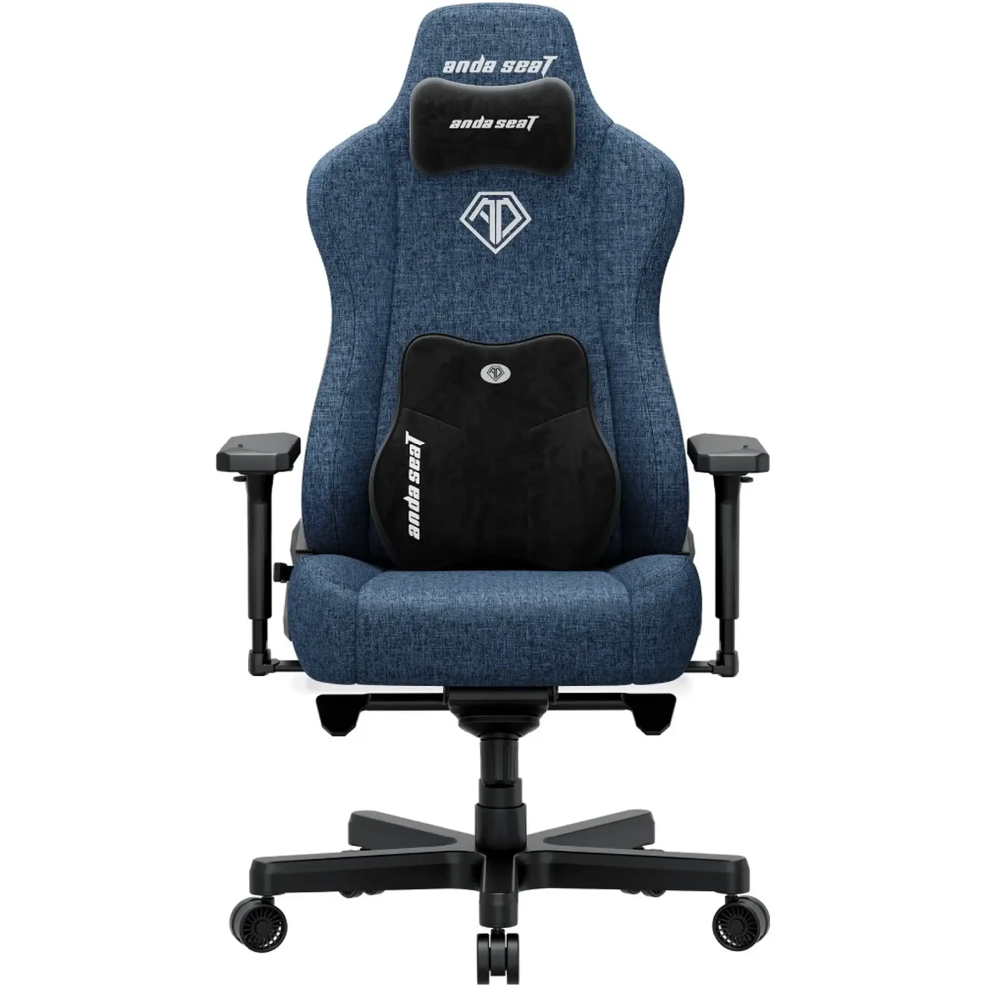 Купить Кресло для геймеров Anda Seat Kaiser 3E XL Dark Blue Fabric (AD23YC-XL-09-S-CF-S01) - фото 1