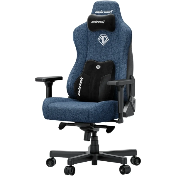 Купить Кресло для геймеров Anda Seat Kaiser 3E XL Dark Blue Fabric (AD23YC-XL-09-S-CF-S01) - фото 3