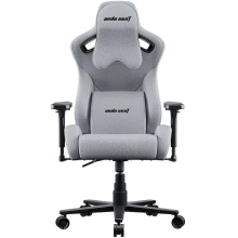 Купить Кресло для геймеров Anda Seat Kaiser 2 Pro Size XL Gray Linen Fabric (AD12YXL-17-G-F-G02) - фото 1