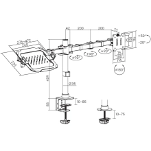 Купити Кріплення для монітора і ноутбука OfficePro MA113B - фото 5