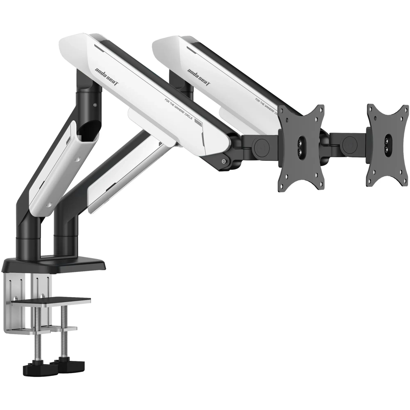 Купить Кронштейн Anda Seat Stealth Pro II Duo Black/White (AD-W-A9-2S-BW) - фото 1