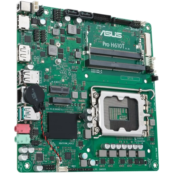 Купить Материнская плата ASUS PRO H610T-CSM - фото 3